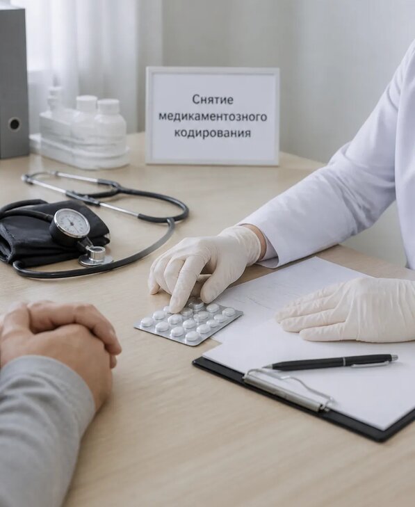 Снятие медикаментозного кодирования в Холмске от 5136 р. | Медзона